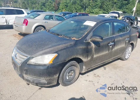 2015 Nissan Sentra Fe+ S/S/Sl/Sr/Sv from USA, damaged, VIN 3N1AB7APXFY261589